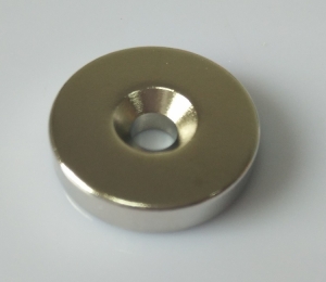 Countersunk Hole Sintered NdFeB Magnet